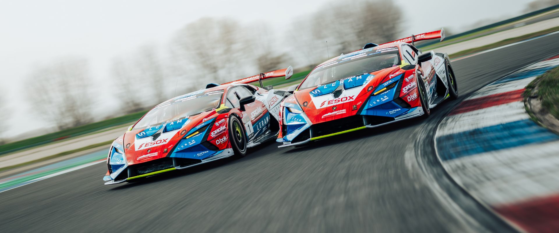 Dvě mistrovská Lamborghini výjimečně spolu. Vidět je můžete v&nbsp;brněnské Olympii